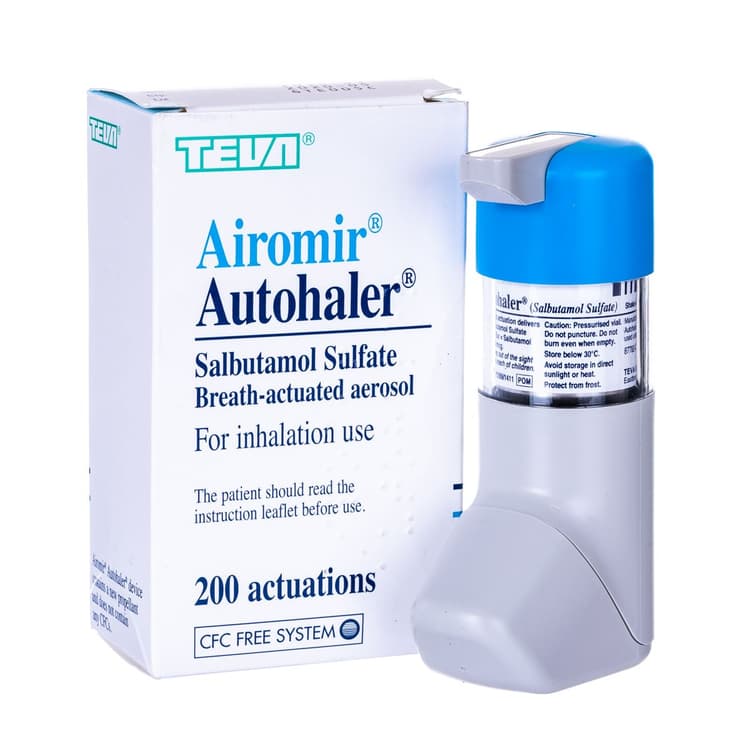 Airomir Autohaler (Airomir Inhalator) – Salbutamol