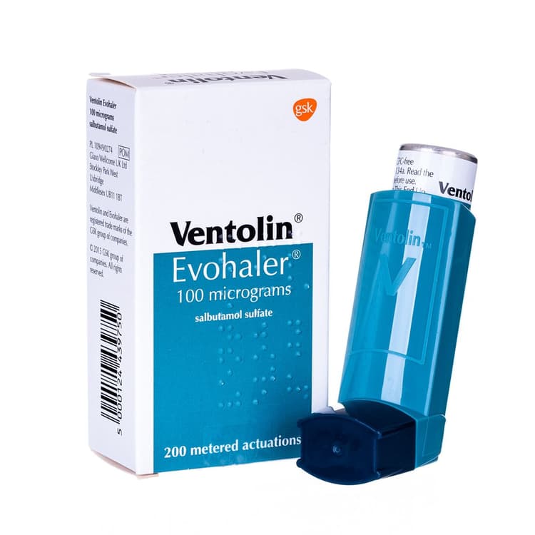 Ventolin inhaler (Salbutamol)